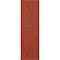 Ekena Millwork True Fit PVC Two Equal Panel Farmhouse Fixed Mount Shutters w/Z-Bar, Colorful Leaves, 18W x 49H, PR TFP102FH18X049CL - alternate 2